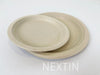 Disposable Paper Plates Sugarcane Dinner Dessert Party Plate Strong Eco-Friendly