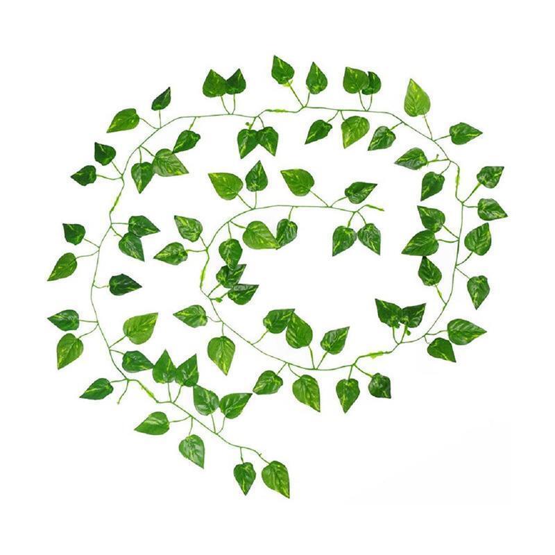 Artificial Ivy Leaves Fake Green Leaf Vines Money Rattans Hanging Garland Plants