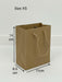 Kraft Paper Bags 50 x Bulk, Gift Shopping Carry Craft Brown Bag with Handles