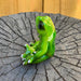 Yoga Frog Figurine Frogs Statue Funny Garden Home Décor Animal Ornament 10cm