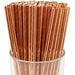 Drinking Paper Straws Food Safe Straw Birthday Party Wedding Rose Gold Bulk