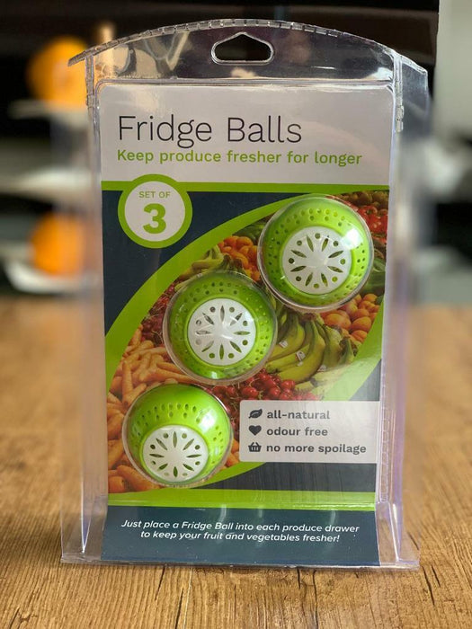 Fridge balls Refrigerator Absorber Odour Removal keep Fruit & Veg Fresh Longer