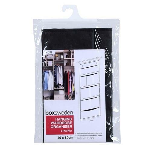 Hanging Wardrobe Organiser Over the door Wall Closet Storage with 8 or 12 Pocket