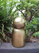 Happy Buddha Statue Lucky Fengshui Gold Monk Home Decor Figurine 25cm