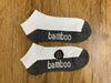 Bamboo Socks Ankle Low Cut Soft Cushion Work Sport Men s6-12 White Black Navy