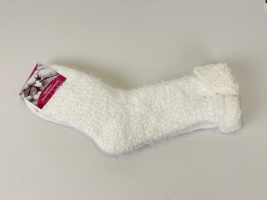 Warm Winter Socks with Fur Women Bed Slipper Sock Soft Thick Fluffy Socks