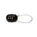 Combination Travel Pad Lock 3 digit Long Neck for Suitcase Luggage Locks Padlock